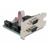 Adaptor PCI-Express Delock 90046, PCI Express x1 - 2x Serial RS-232