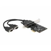 Adaptor PCI-Express Delock 90048, PCI Express x1 - 2x Serial RS-422/485