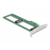 Adaptor PCI-Express Delock 90091, PCI Express 4.0 x8 - 2x U.2 NVMe SFF-8639