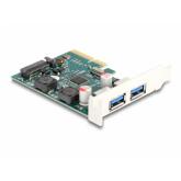 Adaptor PCI-Express Delock 90106, PCI Express x4 - 2x USB-A
