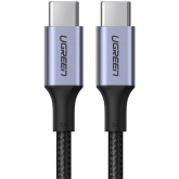 Cablu de date Ugreen US316, USB-C male - USB-C male, 3 m, Black