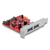 Adaptor PCI-Express Delock 90155, PCI Express x1 - 2 x USB-A