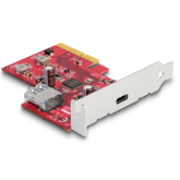 Adaptor PCI-Express Delock 90158, PCI Express x4 - USB-C