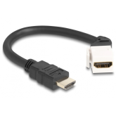 Cablu Delock 90319, HDMI male - HDMI female, 0.20m, Black