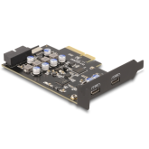 Adaptor PCI-Express Delock 90345, PCI Express x4 - 2 x USB-C
