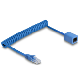 Cablu Delock 90366, RJ45 male - RJ45 female, 1.8 m, Blue
