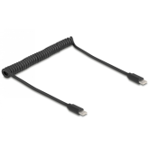 Cablu de date Delock 90368, USB 2.0 male - USB-C male, 0.5 m, Black