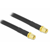 Cablu Antena Delock 90452, SMA plug - SMA plug, 10m, Black
