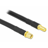 Cablu Delock 90463, SMA - SMA jack, 15m, Black