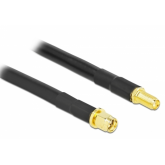 Cablu Antena Delock 90467, SMA plug - SMA jack, 7.5m, Black