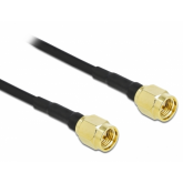 Cablu Delock 90471, SMA plug - SMA plug, 10m, Black