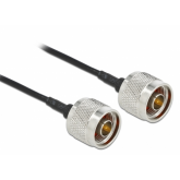 Cablu Antena Delock 90472, N plug - N plug, 1m, Black