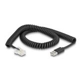 Cablu Delock 90601, RJ50 - USB 2.0, 2m, Black
