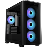 Carcasa ASUS A23 Plus TG ARGB Black, Fara sursa