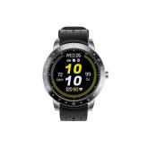 Smartwatch ASUS VivoWatch 5 (HC-B05), 1.34inch, Curea piele, Black-Orange