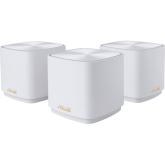 Router Wireless ASUS ZenWiFi XD4 Plus White, 1x LAN, 3 bucati