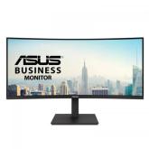 Monitor LED curbat ASUS VA34VCPSN, 34inch, 3440x1440, 4ms GTG, Black