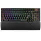 Tastatura ASUS ROG Strix Scope II 96 NX Snow Switch, RGB LED, USB/USB Wireless/Bluetooth, Black