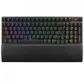 Tastatura ASUS ROG Strix Scope II 96 NX Snow Switch, RGB LED, USB/USB Wireless/Bluetooth, Black - DESIGILAT