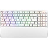 Tastatura ASUS ROG Strix Scope II 96 NX Snow Switch, RGB LED, USB/USB Wireless/Bluetooth, White