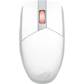 Mouse Optic ASUS ROG Strix Impact III, USB Wireless/Bluetooth, White-Grey