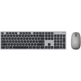 Kit Wireless ASUS W5000 - Tastatura, USB Wireless, Grey + Mouse Optic, USB Wireless, Grey
