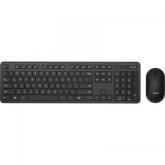 Kit wireless Tastatura Asus CW100, USB, Black + Mouse Optic, USB, Black