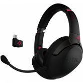 Casti cu microfon ASUS ROG Strix GO 2.4 Electro Punk, USB Wireless/3.5mm jack, Black