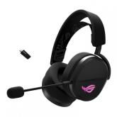 Casti cu microfon ASUS ROG Pelta, Bluetooth/USB-C Wireless, Black