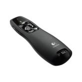 Presenter Laser Logitech R400, USB Wireless, Black