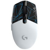 Mouse Optic Logitech G305 Lightspeed LoL KDA Edition, USB Wireless, White