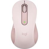 Mouse Optic Logitech Signature M650 L, USB Wireless, Rose