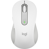 Mouse Optic Logitech Signature M650 L for Business, USB Wireless/Bluetooth, Off-white