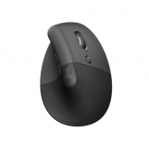 Mouse Optic Logitech Lift Right Vertical, USB Wireless, Graphite