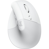 Mouse Optic Logitech Lift for Business, USB Wireless/Bluetooth, Off-White