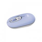Mouse Optic Logitech Pop, Bluetooth, Lilac