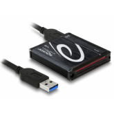 Card Reader Delock 91704, USB 3.0, Black