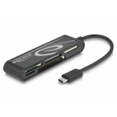 Card Reader Delock 91739, USB-C, Black