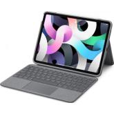 Husa cu tastatura Logitech Folio Touch cu tastatura pentru tableta iPad Air 4 de 10.9inch, Layout US, Oxford Grey