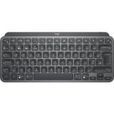 Tastatura Wireless Logitech MX Keys Mini, White LED, Bluetooth, Layout US, Graphite