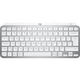 Tastatura Wireless Logitech MX Keys Mini, White LED, Bluetooth, Layout US, Pale Grey