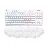 Tastatura Wireless Logitech G715, Bluetooth/USB, UK Layout, White