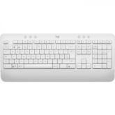 Tastatura Wireless Logitech Signature K650, Bluetooth/USB, Layout UK, Off-White