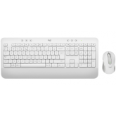 Kit Wireless Logitech MK650 - Tastatura, USB, Black + Mouse Optic, USB Wireless, Off-White