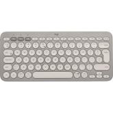 Tastatura Wireless Logitech K380, Bluetooth, Layout US, Sand