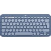 Tastatura Wireless Logitech K380 for Mac, Bluetooth/USB, Layout UK, Blueberry