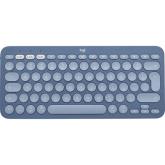 Tastatura Wireless Logitech K380 for Mac, Bluetooth/USB, Layout US, Blueberry