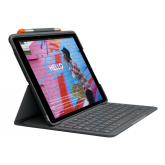 Husa/Stand Logitech SLIM FOLIO pentru iPad 10th gen, Layout US, Graphite