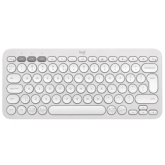 Tastatura Logitech Pebble Keys 2 K380s, Bluetooth, Layout US, White