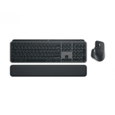 Kit Wireless Logitech MX KEYS Combo For Mac - Tastatura MX KEYS S, Bluetooth/USB Wireless, Layout US, Graphite + Mouse Optic MX Master 3S for Business, Bluetooth/USB Wireless, Graphite